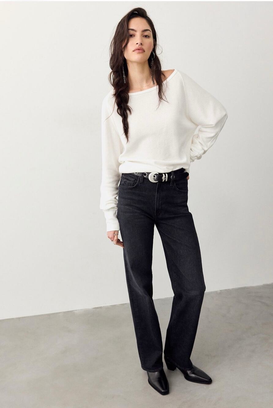 NWT Free People - we the free Jess long sleeve white color Size xsmall